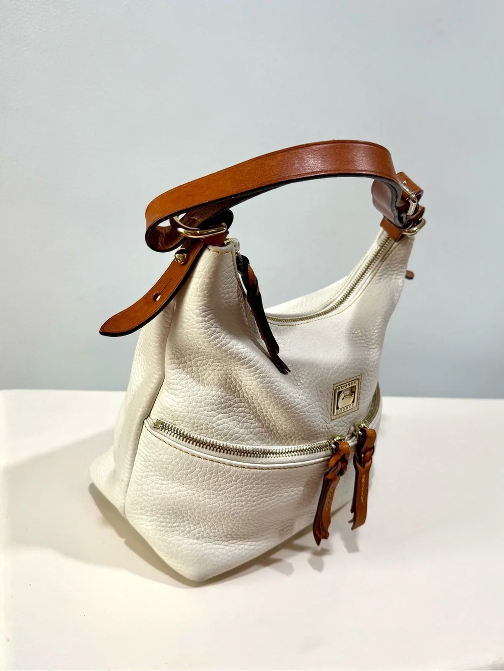 Dooney & Bourke Dillen Pocket Sac Leather Bag